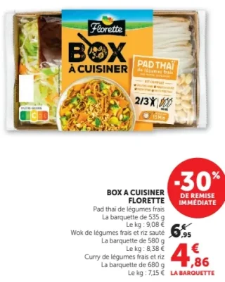 Box à cuisiner Florette