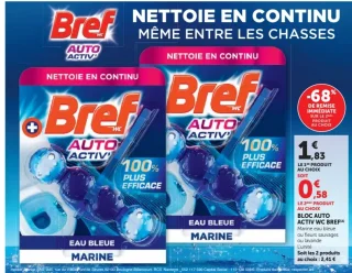 Bloc auto activ WC Bref