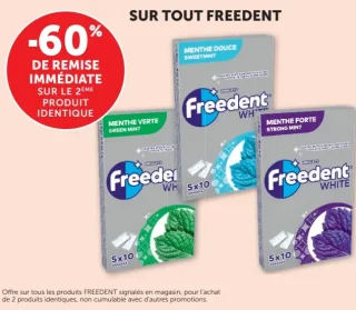 Chewing-gums Freedent