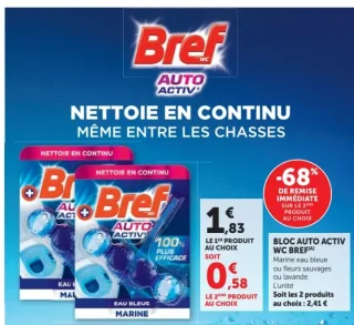 Bloc auto activ WC Bref