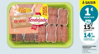 Paupiette de veau Tendriade