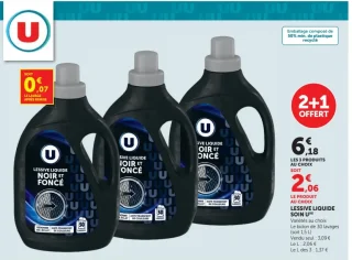 Lessive liquide soin U
