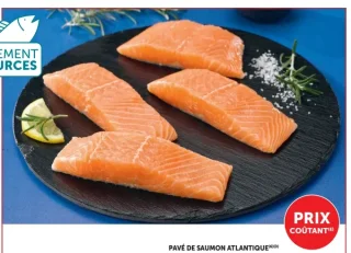 Pavé de saumon Atlantique
