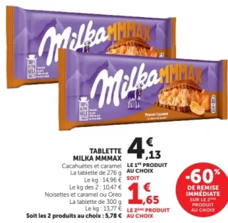 Tablette Milka MMMAX