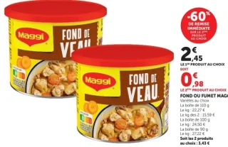 Fond ou fumet Maggi