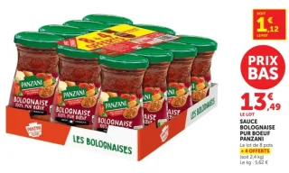 Sauce bolognaise pur bœuf Panzani