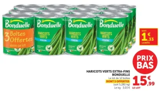 Haricots verts extra-fins Bonduelle