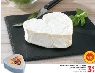 Coeur de Neufchâtel AOP Cœur de Bray