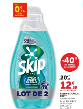 Lessive liquide Skip