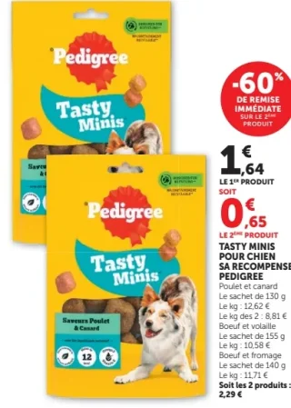 Tasty Minis pour chien Pedigree