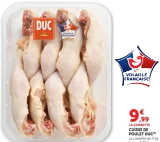 Cuisse de poulet Duc