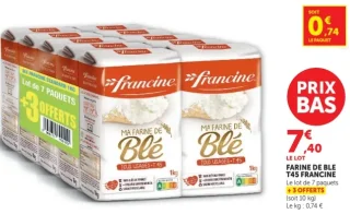 Farine de blé T45 Francine