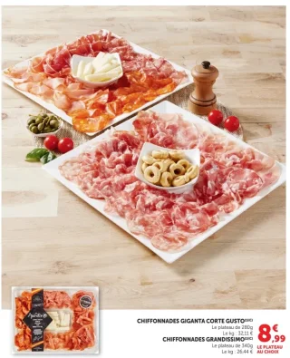 Chiffonnades Giganta Corte Gusto ou Grandissimo