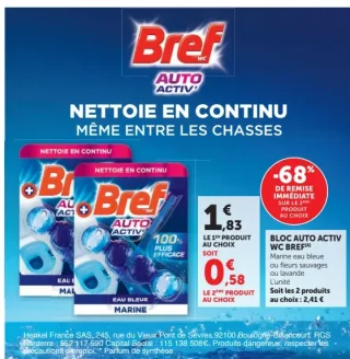 Bloc auto WC Bref
