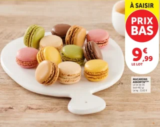 Macarons assortis
