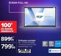 Ordinateur portable ASUS X1704VA-AU1308W
