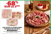 Charcuterie Naturals Rovagnati 80 g et 90 g