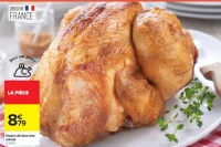 Poulet rôti bien être animal