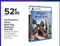 Jeu PS5 Assassin's Creed Black Flag Resynced