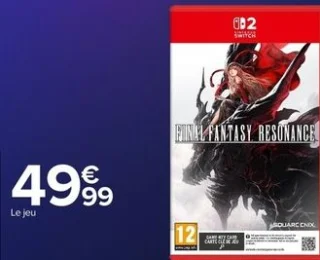 Jeu Final Fantasy Resonance pour Nintendo Switch 2