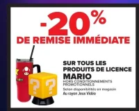 Produits de licence Mario