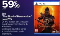 Jeu "The Blood of Dawnwalker" pour PS5