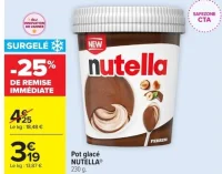 Pot glacé NUTELLA