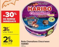 Boite Chamallows Choco'ween HARIBO