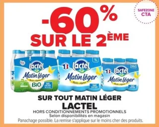 Lait Matin Léger LACTEL