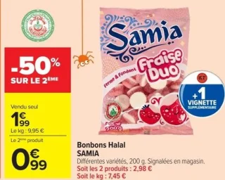 Bonbons Halal SAMIA