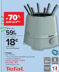 Fondue Tefal EF2714F0