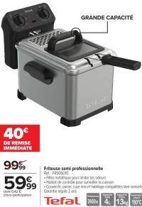 Friteuse semi professionnelle Tefal FR505D10