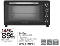 Mini four Arthur Martin AMFM8546CR