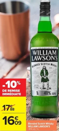 Blended Scotch Whisky William Lawson's