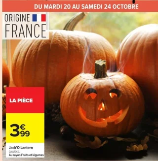 Courge Jack'O Lantern