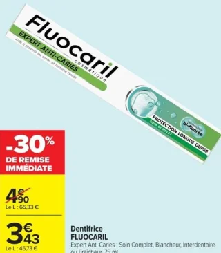 Dentifrice FLUOCARIL Expert Anti Caries
