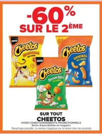 Gamme de biscuits apéritifs CHEETOS