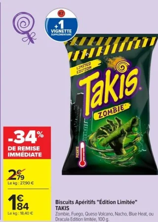 Biscuits Apéritifs "Édition Limitée" TAKIS
