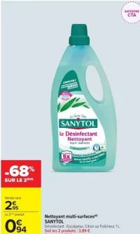 Nettoyant multi-surfaces SANYTOL