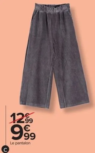 Pantalon fille Tex