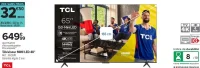Téléviseur MINI LED 4K TCL 65C61K