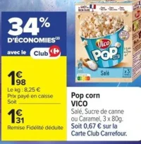 Pop corn VICO