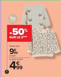 Pull bébé Tex BABY