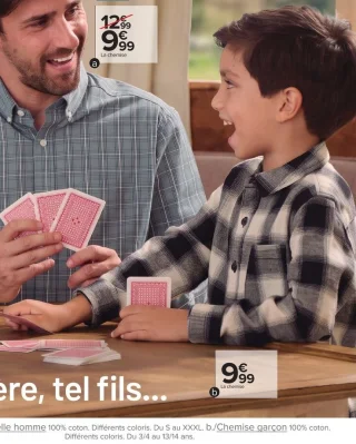 Chemise garçon Tex