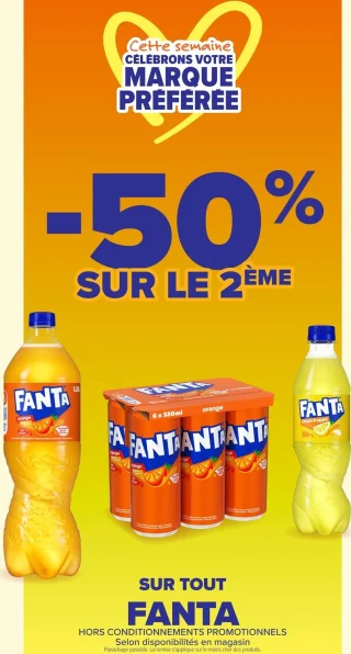 Boissons Fanta