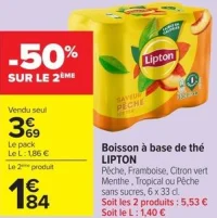 Boisson à base de thé LIPTON