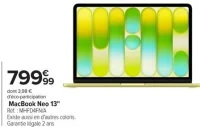 MacBook Neo 13" Apple