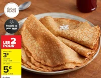 6 crêpes