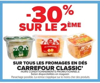 Fromages en dés CARREFOUR CLASSIC'
