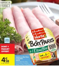 Jambon Le Bon Paris à l'Étouffée HERTA